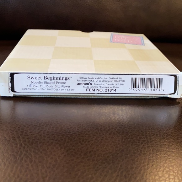 Russ Baby Car Frame NIB - Picture 8 of 8